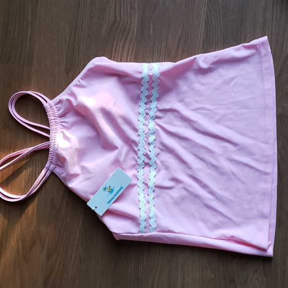 beachsissi Tankini Swimsuit Set 🏊‍♂️ Size Small 1 Top & 2 Bikini Bottoms NWT - Picture 3 of 14